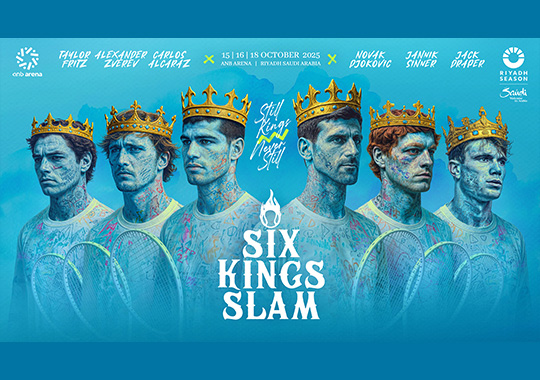 Six Kings Slam Tennis Tournament 2025
