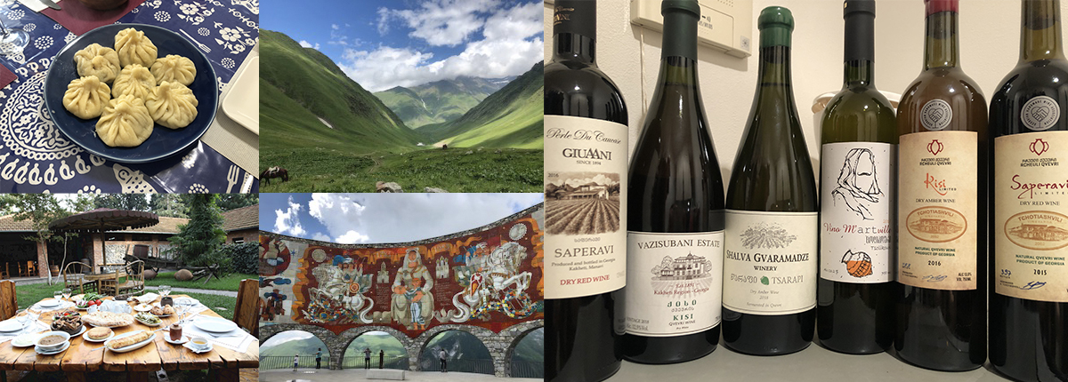 ジョージア料理とワインで旅しよう!
